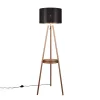Reality Leuchten Gulvlampe Colette, tripod, kaffe/svart Best
