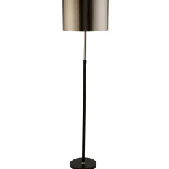 Searchlight Gulvlampe Column med metallskjerm