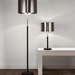 Searchlight Gulvlampe Column med metallskjerm