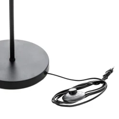 Trio Lighting Gulvlampe Diallo uten skjerm matt svart Outlet