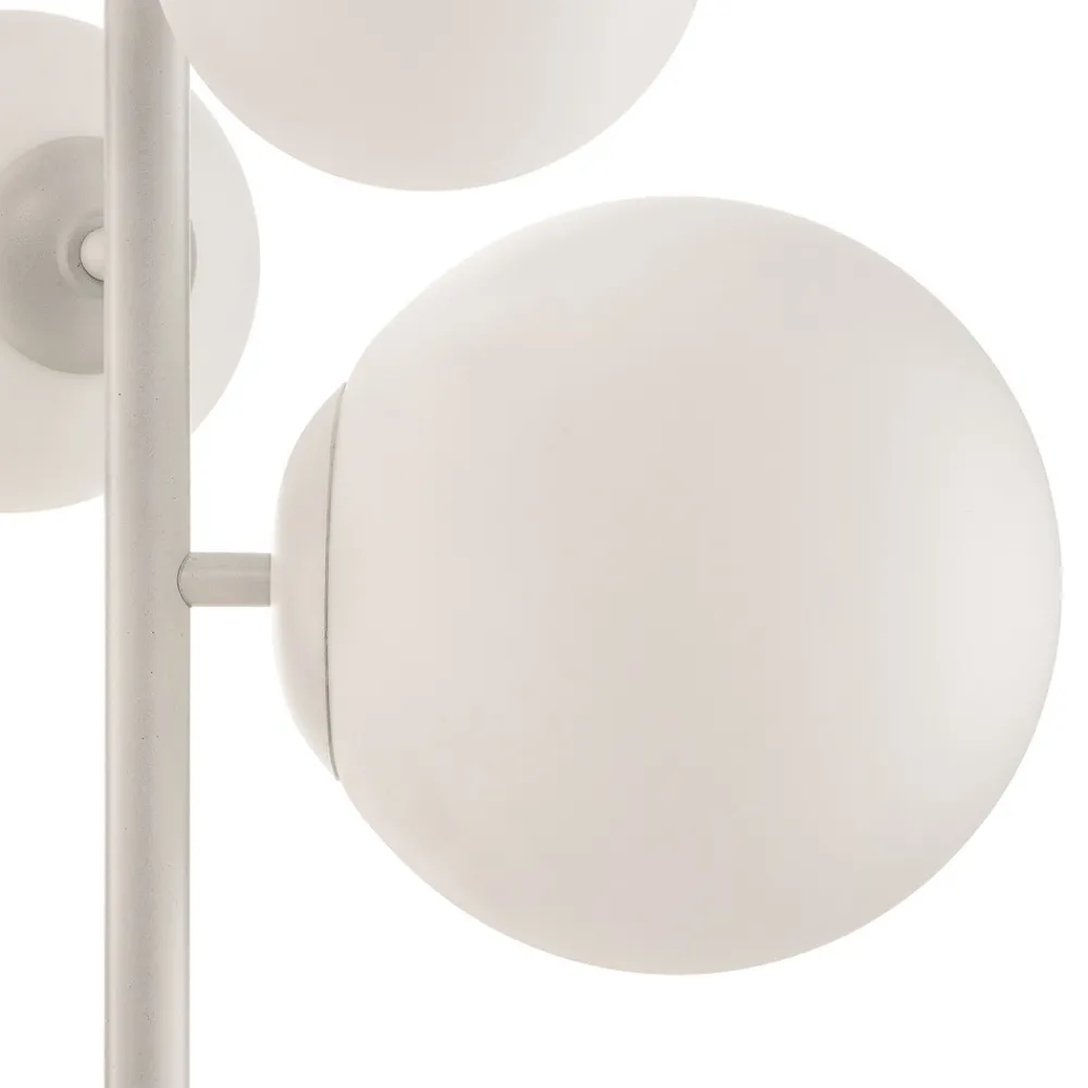 ALDEX Gulvlampe Dione, 4 lyskilder, hvit Online