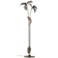 ONLI Gulvlampe Dubai i bladdesign, 2 lyskilder, bronse Online