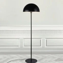 Nordlux Gulvlampe Ellen 40 med metallskjerm, svart| Gulvlamper