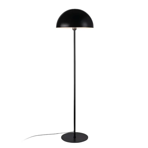 Nordlux Gulvlampe Ellen 40 med metallskjerm, svart| Gulvlamper