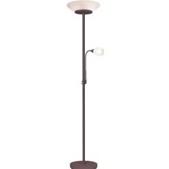 Reality Leuchten Gulvlampe Gerry i rustfarger Sale
