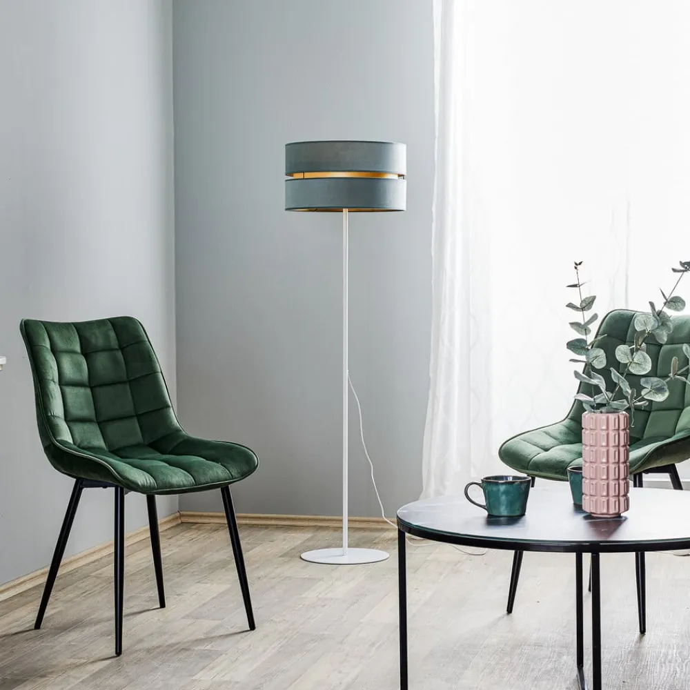 Duolla Gulvlampe Golden Duo mintgrønn/gull| Gulvlamper