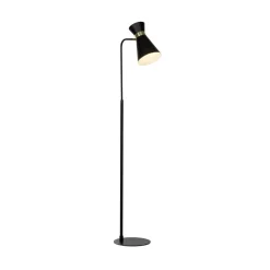 Brilliant Gulvlampe Goldy, justerbar Outlet