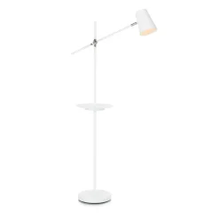 Markslöjd Gulvlampe Linear med USB-ladestasjon, hvit Online