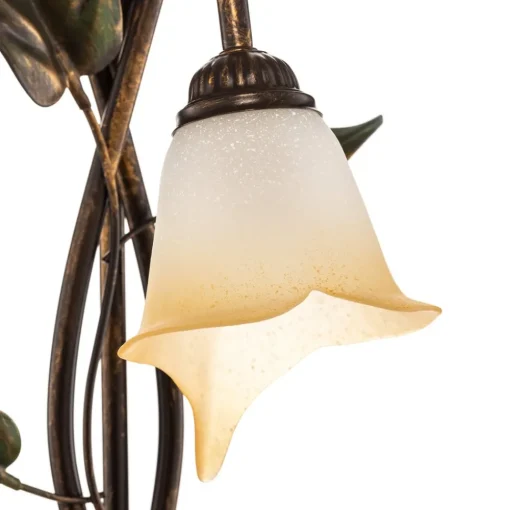 ONLI Gulvlampe Miranda i florentinsk stil, bronse| Gulvlamper
