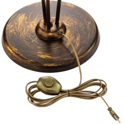 ONLI Gulvlampe Miranda i florentinsk stil, bronse| Gulvlamper