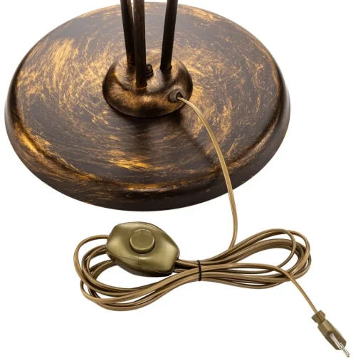 ONLI Gulvlampe Miranda i florentinsk stil, bronse| Gulvlamper