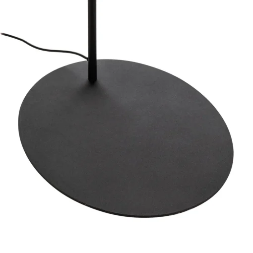 TK Lighting Gulvlampe Moby White med tekstilskjerm