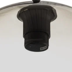 Nowodvorski Lighting Gulvlampe Monaco med glasskule skjerm Online