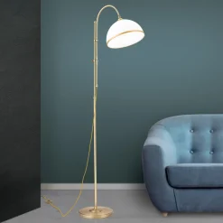 ORION Gulvlampe Old Lamp med høydejusterbar ramme Online