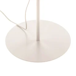 Duolla Gulvlampe Roller, hvit/gull, høyde 145 cm| Gulvlamper