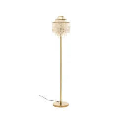 ONLI Gulvlampe Ruben med perlemorsskiver| Gulvlamper