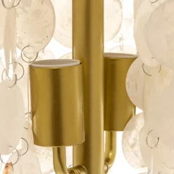 ONLI Gulvlampe Ruben med perlemorsskiver| Gulvlamper