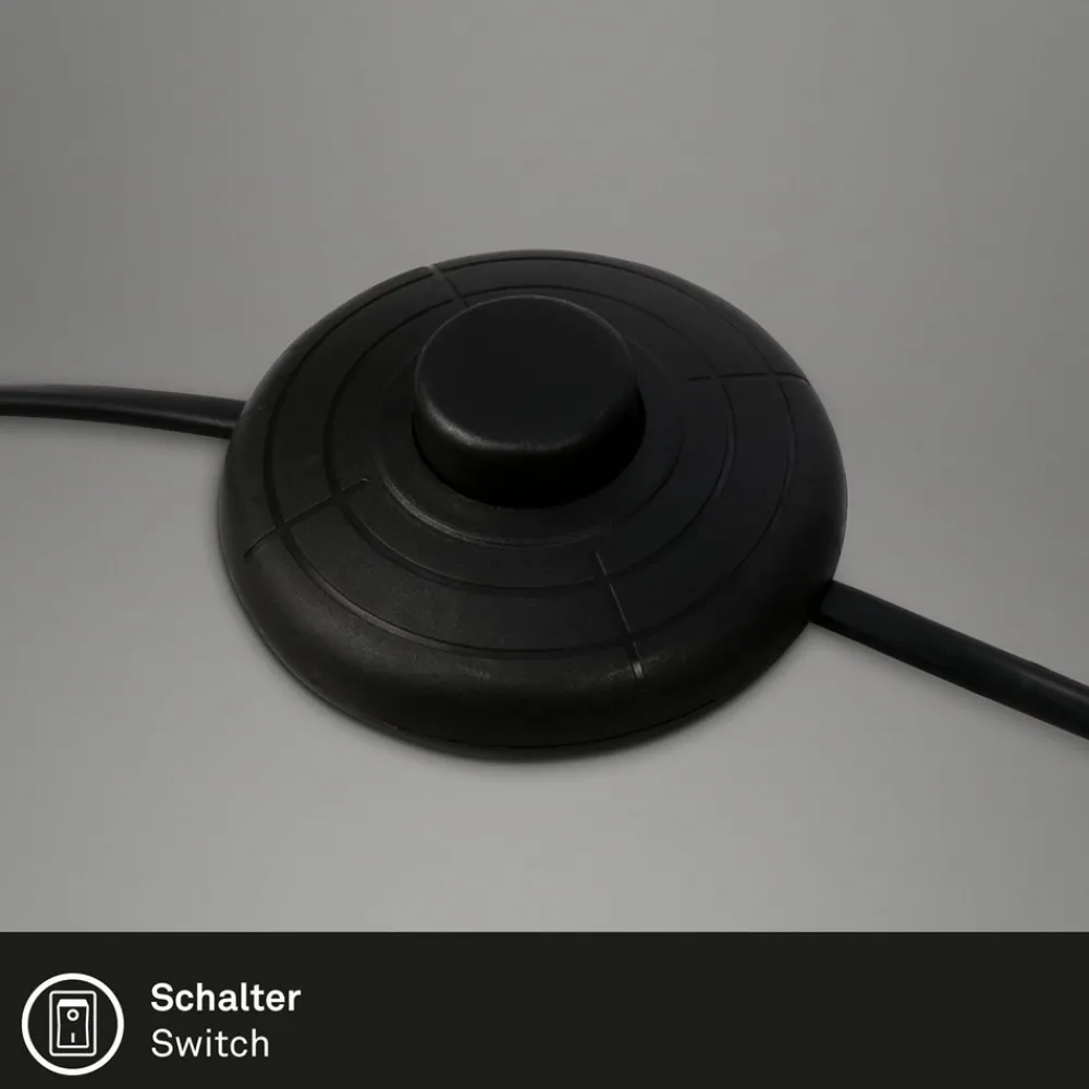 Briloner Gulvlampe Skriva, justerbar, GU10, svart Discount