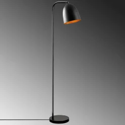 Opviq Gulvlampe Tattoo 4090, svart, metall, høyde 120 cm Outlet