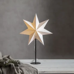 STAR TRADING Gulvstjerne Mixa, metall/papir svart/hvit Online