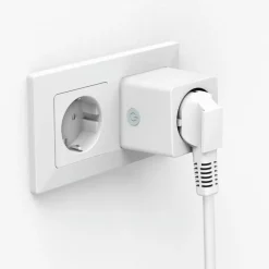 Hama Mini WLAN-stikkontakt strømmåler app-styring| Tilbehør