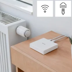 Hama Smart Home Hub Kontrollsenter WLAN ZigBee Matter Thread hvit| Tilbehør