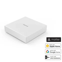 Hama Smart Home Hub Kontrollsenter WLAN ZigBee Matter Thread hvit| Tilbehør