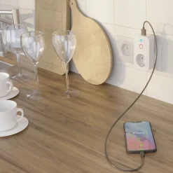 Hama Smart WLAN-stikkontakt + 2 USB-A, 2300 W New