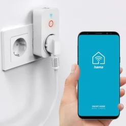 Hama Smart WLAN-stikkontakt + 2 USB-A, 2300 W New