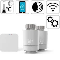 Hama startsett varme, 2x termostat, kontrollsenter| Tilbehør