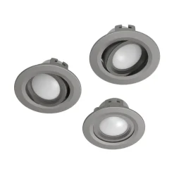Hama WLAN innfelt spot app-styring CCT 3stk nikkel Clearance