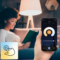 Hama WLAN LED-downlight app-styring CCT hvit Discount