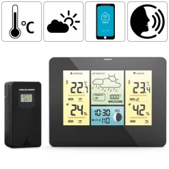 Hama WLAN-værstasjon, termo-/hygro-/barometer| Tilbehør