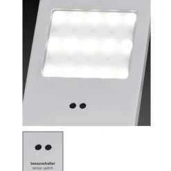 Paul Neuhaus Helena LED-møbelbelysning, 19 x 7 cm, sett med 3, sensor, metall Discount