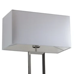 Helestra Enna 2 bordlampe i tekstil, høyde 53 cm| Bordlamper