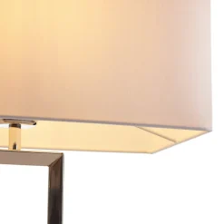 Helestra Enna 2 bordlampe i tekstil, høyde 53 cm| Bordlamper