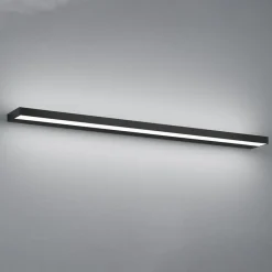 Helestra Slate LED-vegglampe, matt svart, 90 cm| Vegglamper