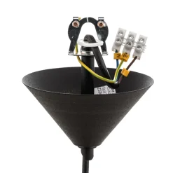 ALDEX Hengelampe 562, glass klart, kappe/baldakin svart Best