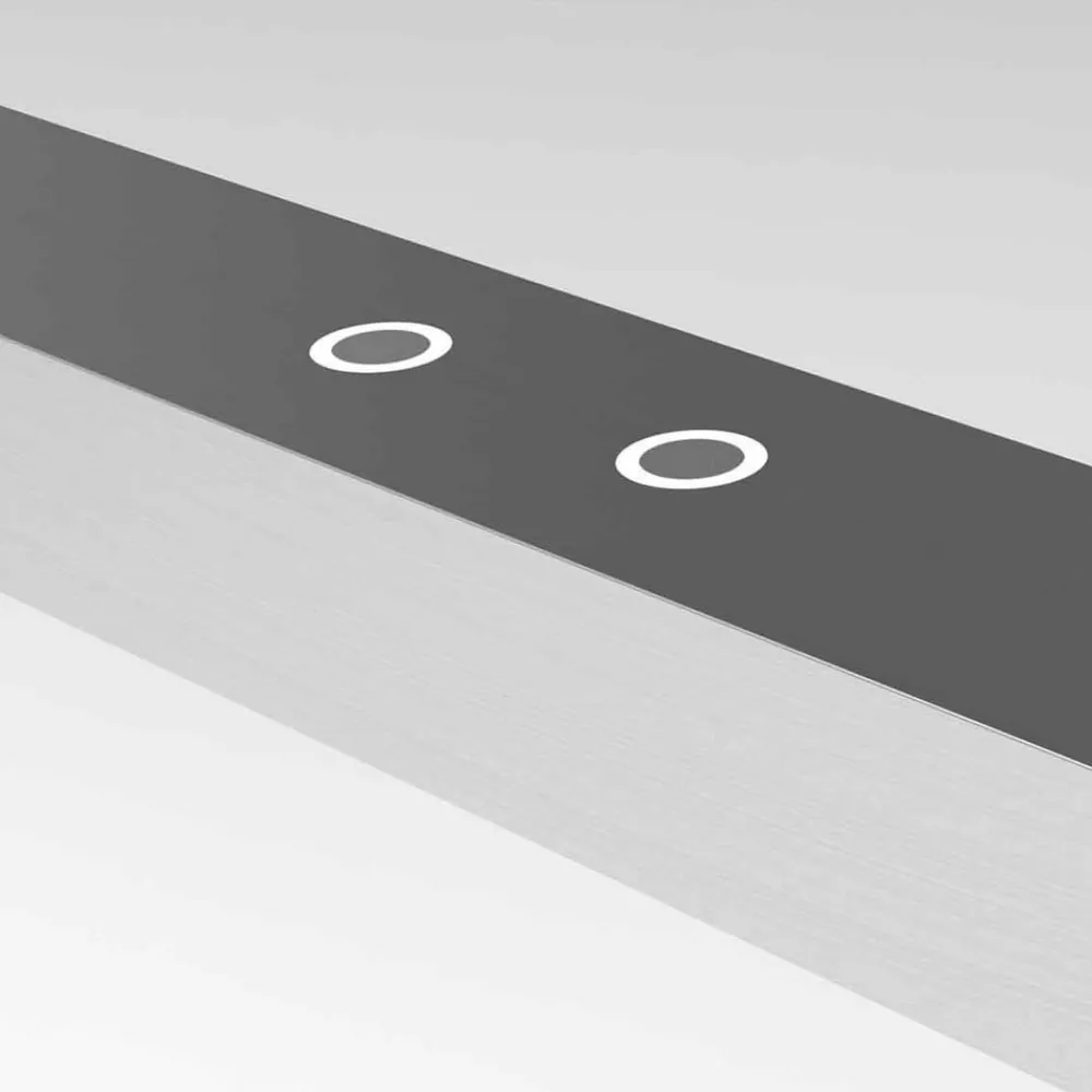 Steinhauer Hengelampe Bande, 155 cm, opp/ned, stål, CCT, dimmer| Kontorbelysning