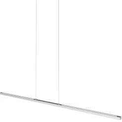 Steinhauer Hengelampe Bande, 155 cm, opp/ned, stål, CCT, dimmer| Kontorbelysning
