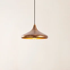 Opviq Hengelampe Barek 11545, messing brünert, metall, Ø 34 cm| Pendellamper
