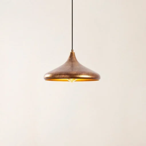 Opviq Hengelampe Barek 11545, messing brünert, metall, Ø 34 cm| Pendellamper