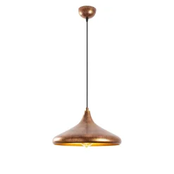 Opviq Hengelampe Barek 11545, messing brünert, metall, Ø 34 cm| Pendellamper