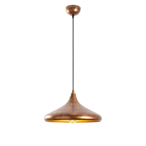 Opviq Hengelampe Barek 11545, messing brünert, metall, Ø 34 cm| Pendellamper