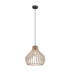TEMAR LIGHTING Hengelampe Barrel 1 lyskilde, Ø 38 cm| Pendellamper