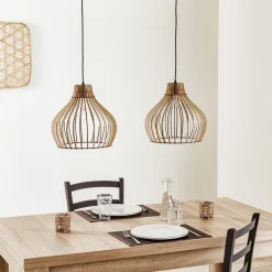 TEMAR LIGHTING Hengelampe Barrel med 2 lyskilder New