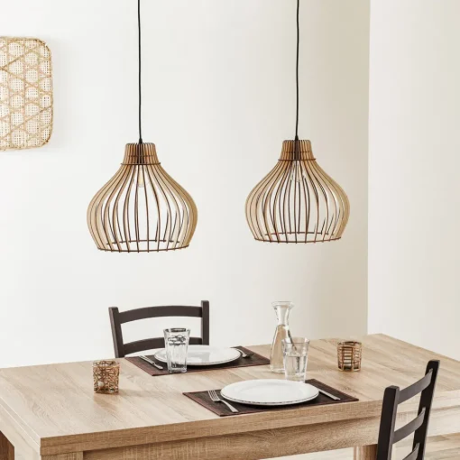 TEMAR LIGHTING Hengelampe Barrel med 2 lyskilder New