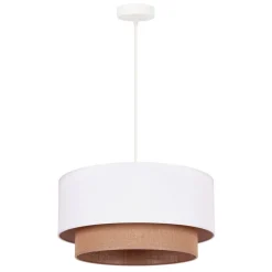 Duolla Hengelampe BohoØ 45 cm 1flg. hvit/jute| Pendellamper