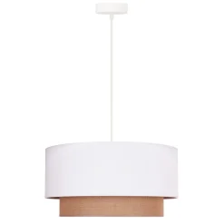 Duolla Hengelampe BohoØ 45 cm 1flg. hvit/jute| Pendellamper