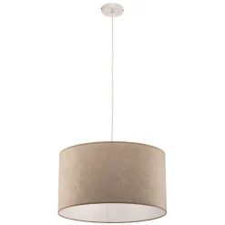 Duolla Hengelampe Bristol, vevmønster, beige Best